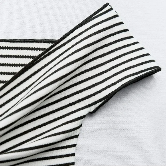 Zara striped stretch knit dress - Picture 7 of 7